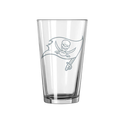Tampa Bay Buccaneers 16oz Frost Pint Glass