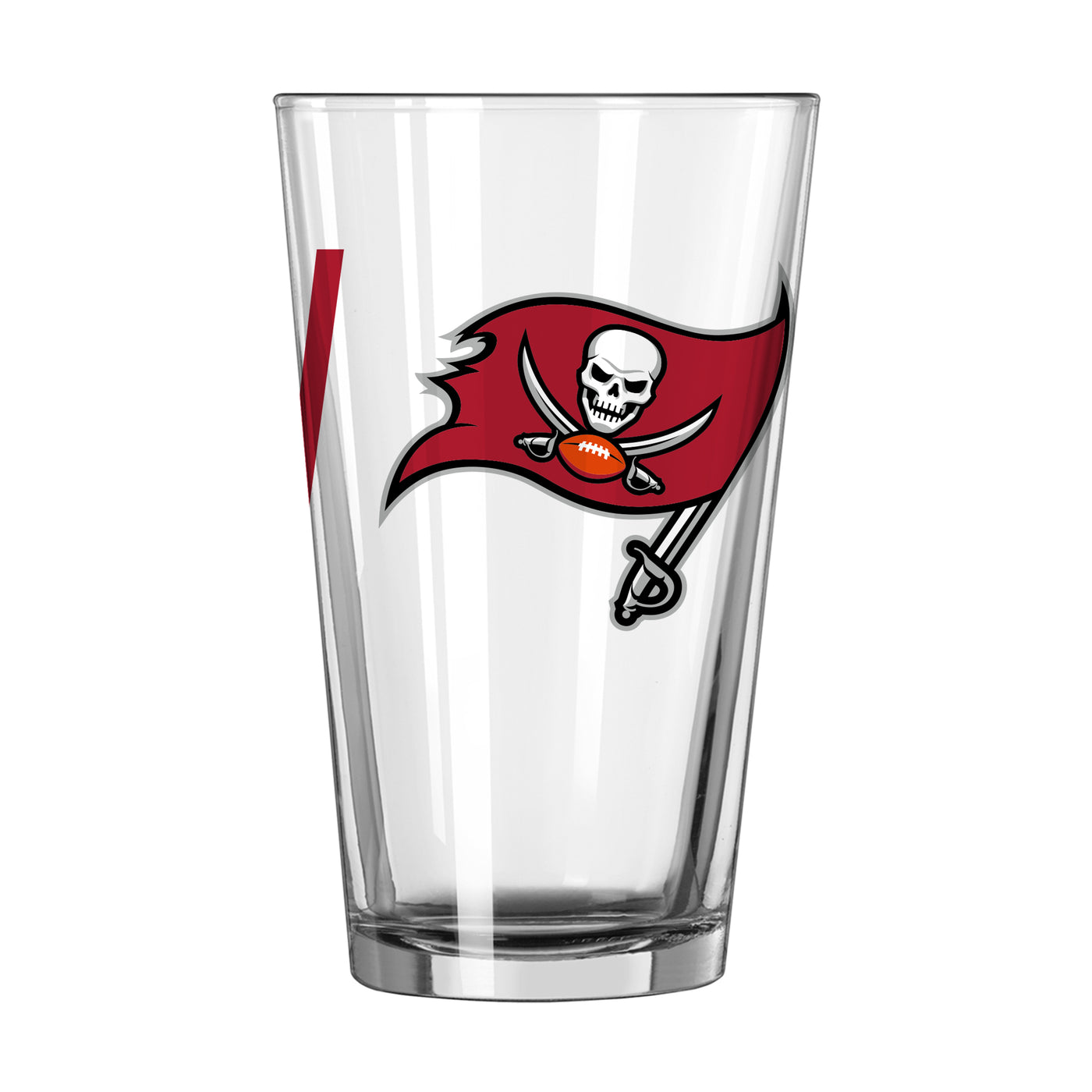 Tampa Bay Buccaneers 16oz Overtime Pint Glass