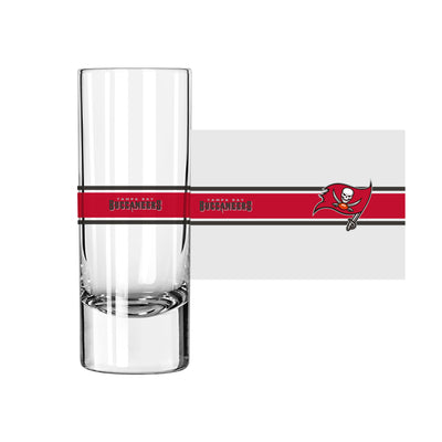 Tampa Bay Buccaneers 2.5oz Stripe Shooter Glass
