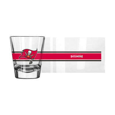 Tampa Bay Buccaneers 2oz Stripe Shot Glass