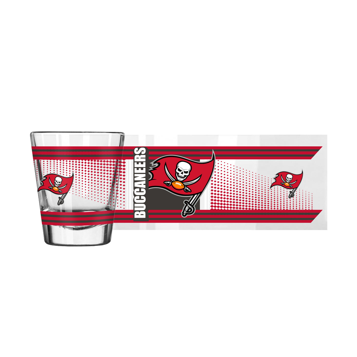 Tampa Bay Buccaneers 2oz Hero Shot Glass