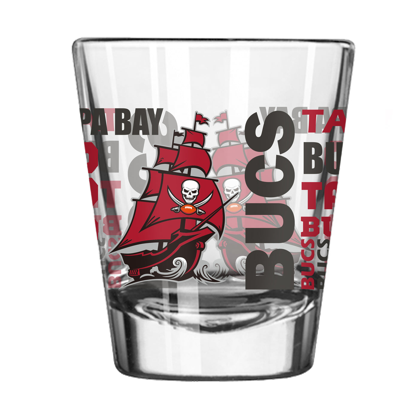 Tampa Bay Buccaneers 2oz Spirit Shot Glass
