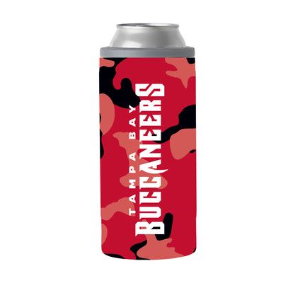 Tampa Bay Buccaneers Camo Swagger 12oz Slim Can Coolie