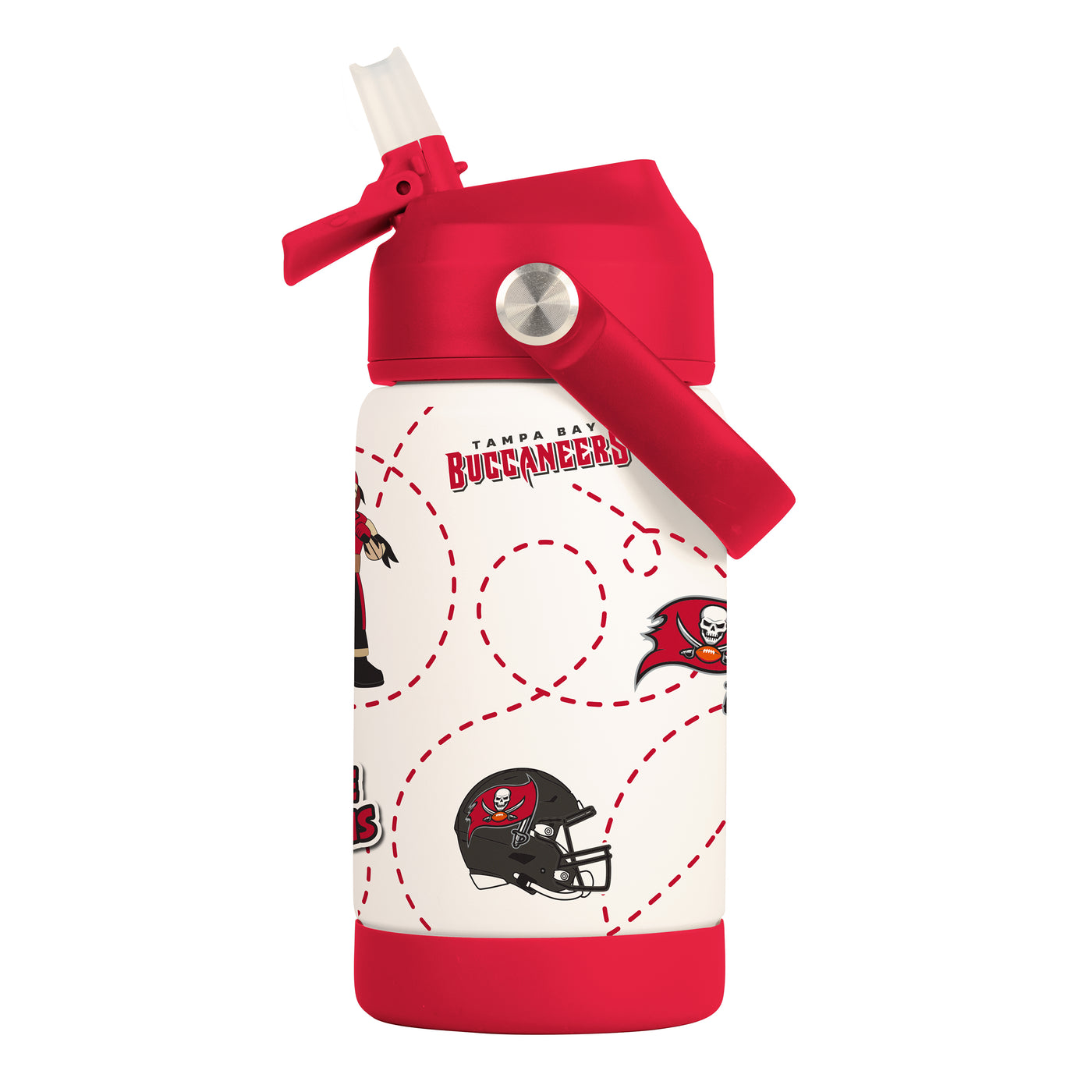 Tampa Bay Buccaneers 12oz Mascot SS Kids Bottle