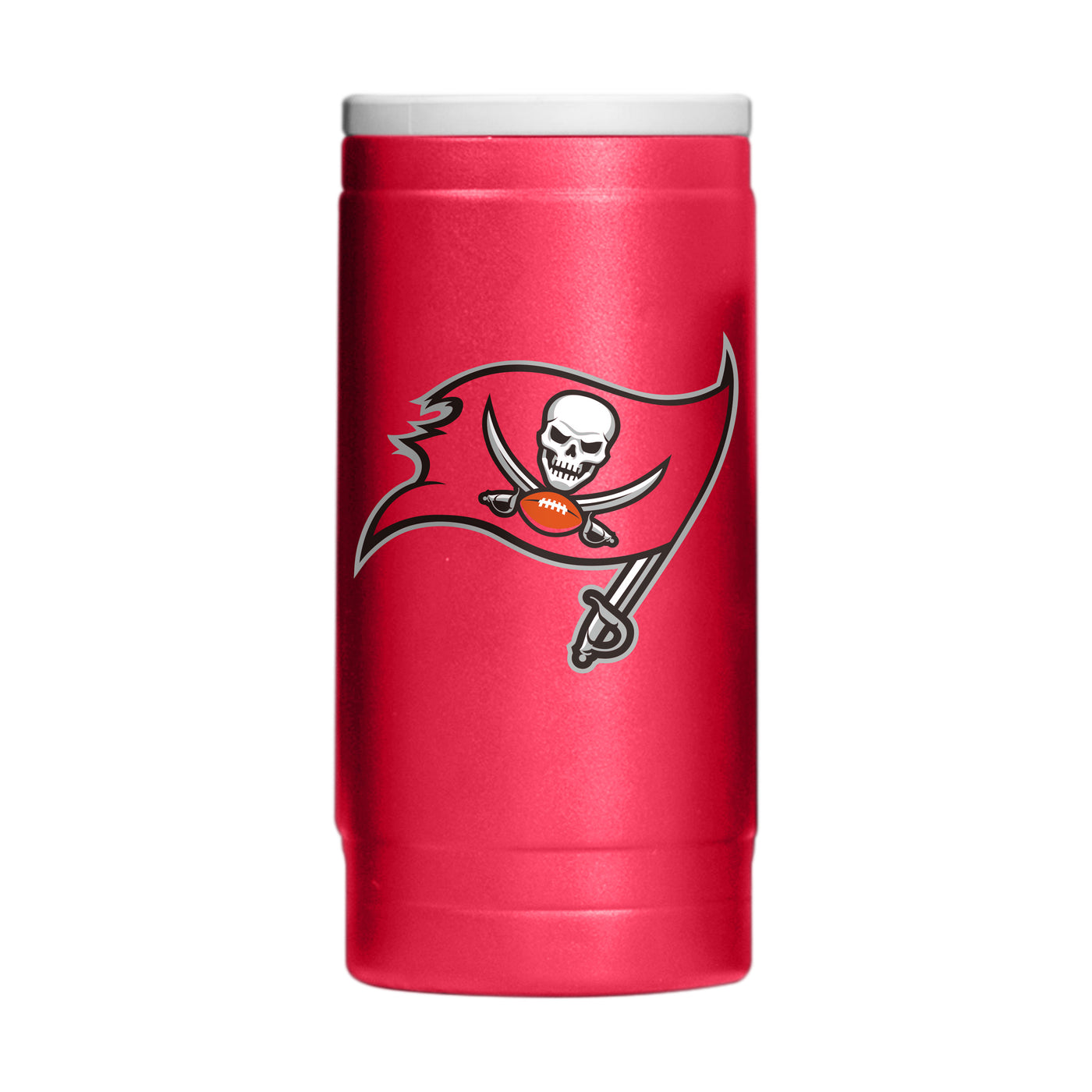 Tampa Bay Buccaneers Flipside Powder Coat Slim Can Coolie - Logo Brands