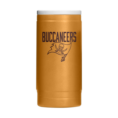 Tampa Bay Buccaneers  Huddle Powder Coat Slim Can Coolie