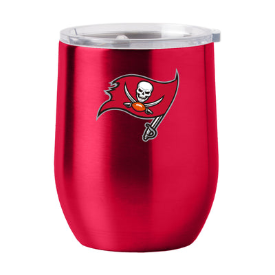 Tampa Bay Buccaneers 16oz Gameday Stainless Curved Beverage - Logo Brands