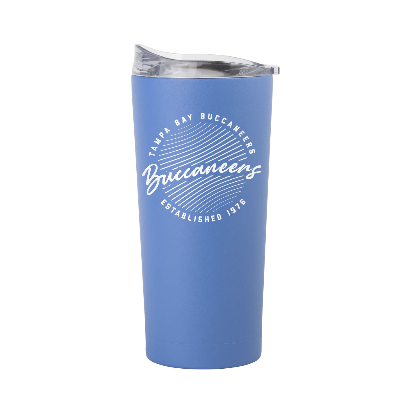 Tampa Bay Buccaneers 20oz Retro Script Arctic Powder Coat Tumbler
