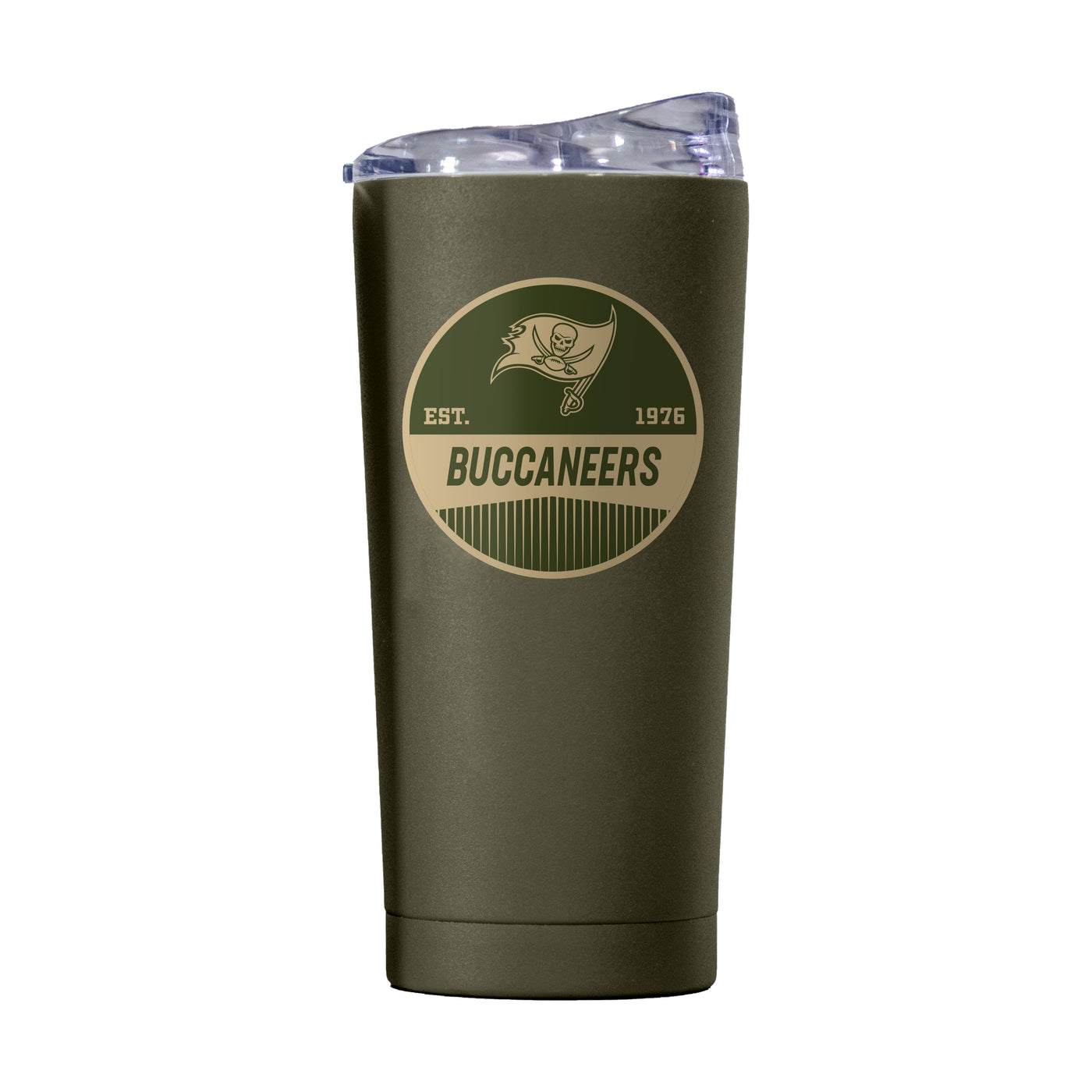 Tampa Bay Buccaneers 20oz Badge Powder Coat Tumbler