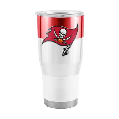 Tampa Bay Buccaneers 30oz Colorblock Stainless Tumbler - Logo Brands