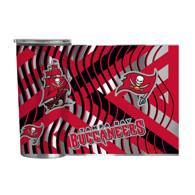 Tampa Bay Buccaneers Flex 20oz Plastic Wall Stainless Tumbler