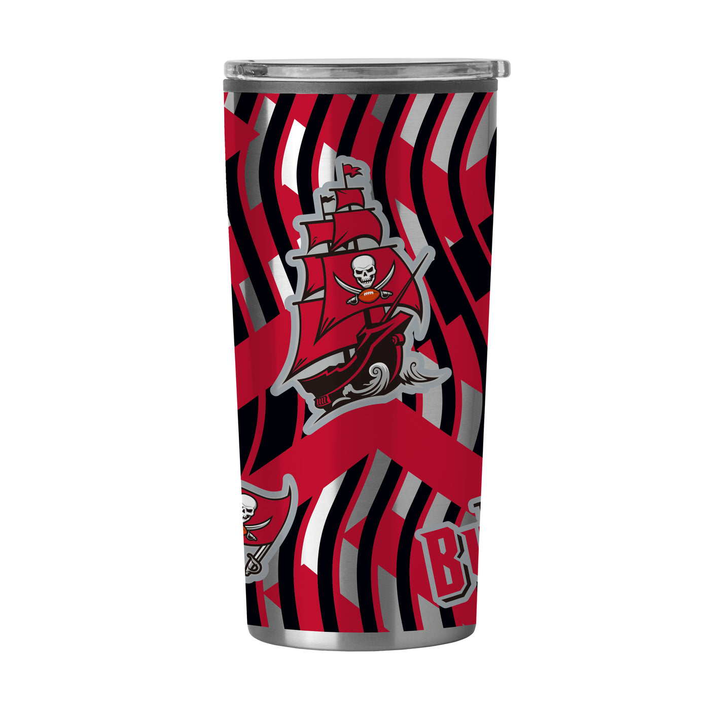 Tampa Bay Buccaneers Flex 20oz Plastic Wall Stainless Tumbler