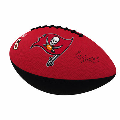 Tampa Bay Buccaneers Baker Mayfield Junior Size Rubber Football
