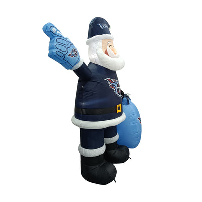 Tennessee Titans Santa Claus Yard Inflatable