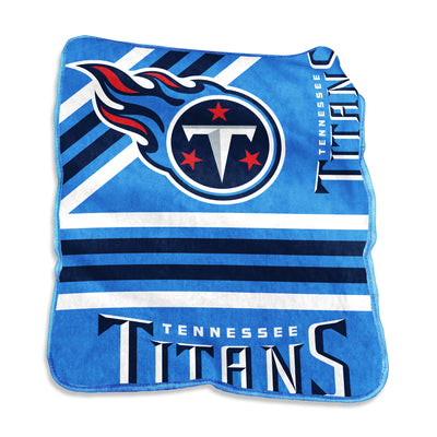 Tennessee Titans Raschel Throw - Logo Brands