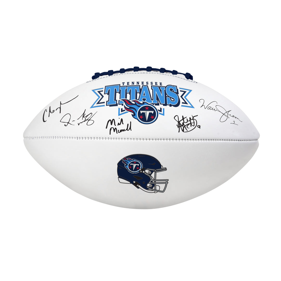 Autographed Tennessee Titans outlet Ball