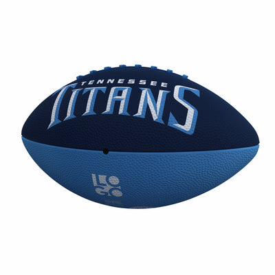 Tennessee Titans Pinwheel Logo Junior-Size Rubber Football