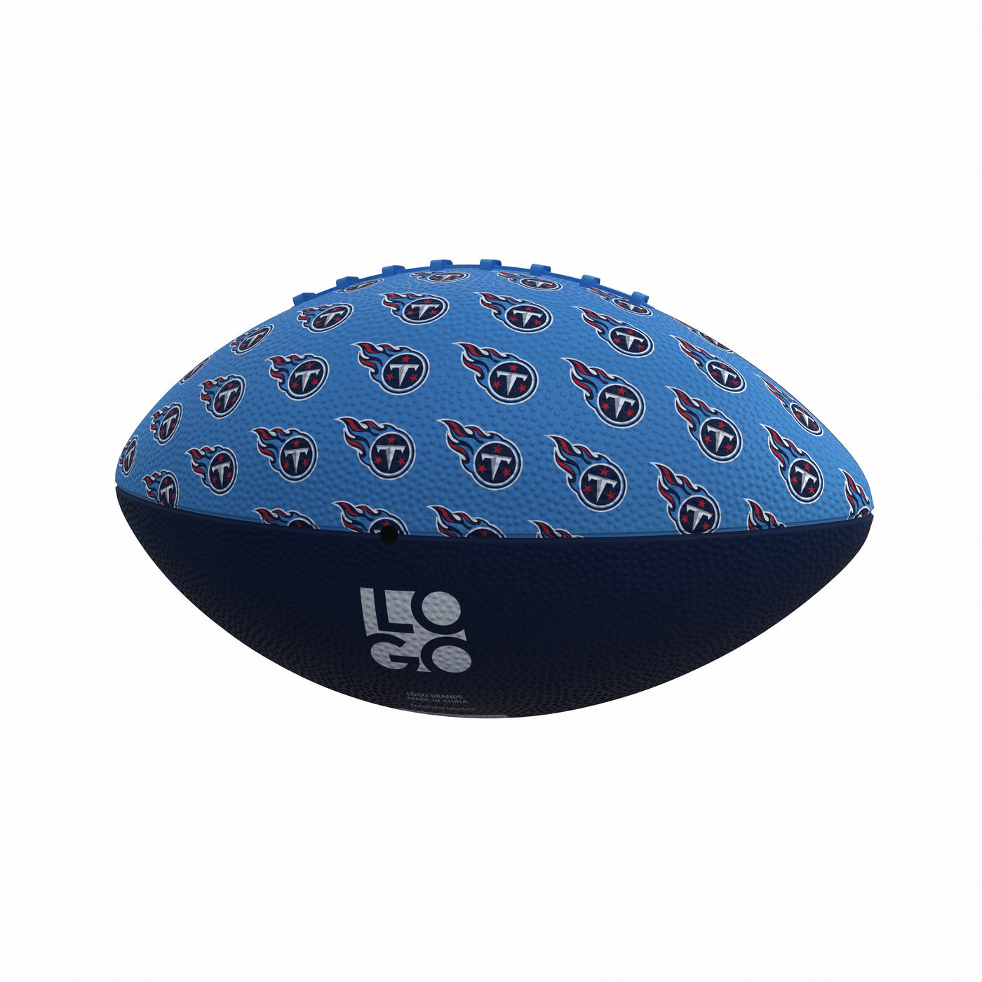 Tennessee Titans Repeating Mini-Size Rubber Football