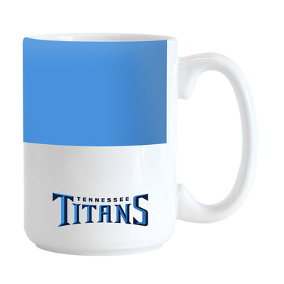Tennessee Titans 15oz Colorblock Sublimated Mug