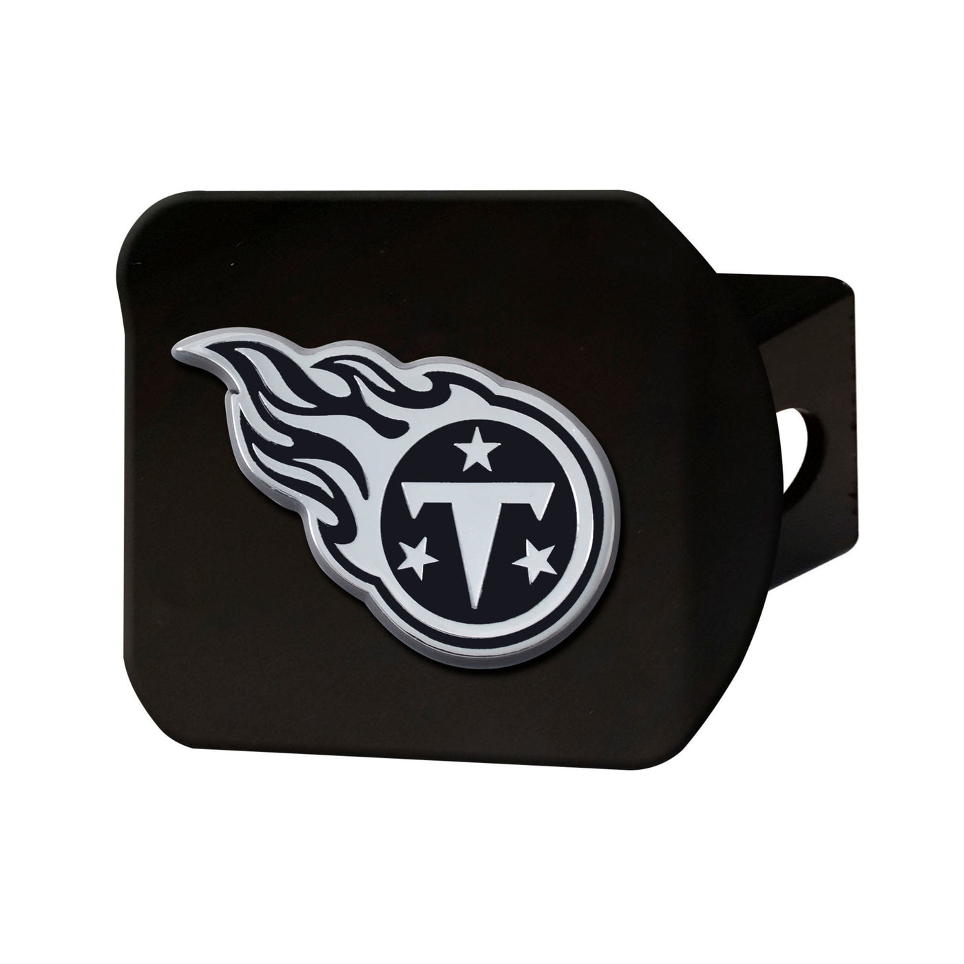 NFL - Tennessee Titans Chrome on Black Hitch Cover