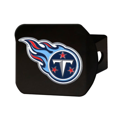 NFL - Tennessee Titans Color on Black Hitch Cover
