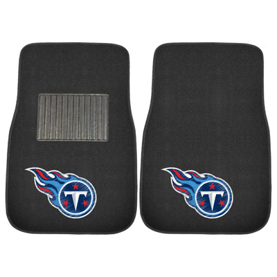 NFL - Tennessee Titans 2-pc Embroidered Car Mat Set