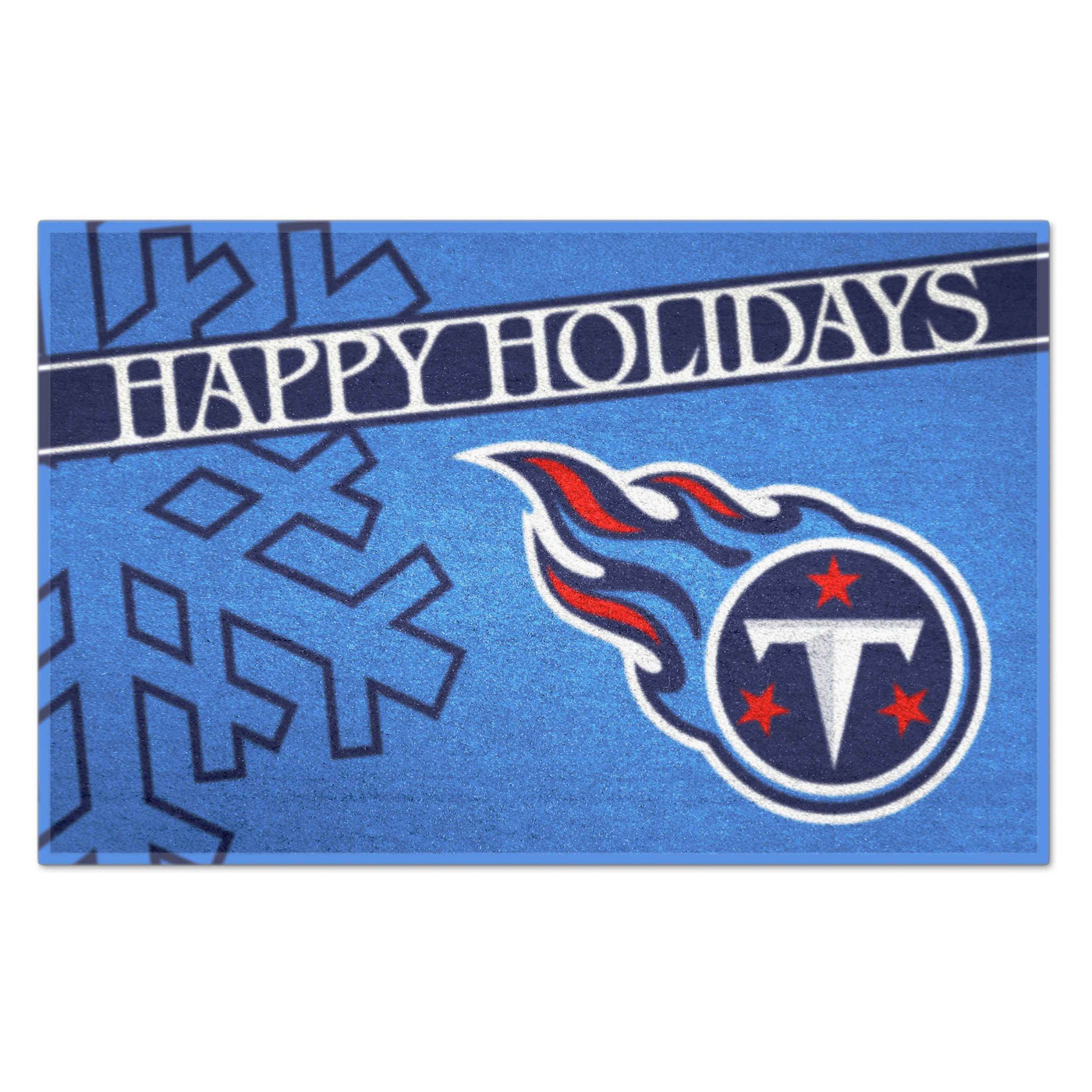 NFL - Tennessee Titans Starter Mat - Happy Holidays