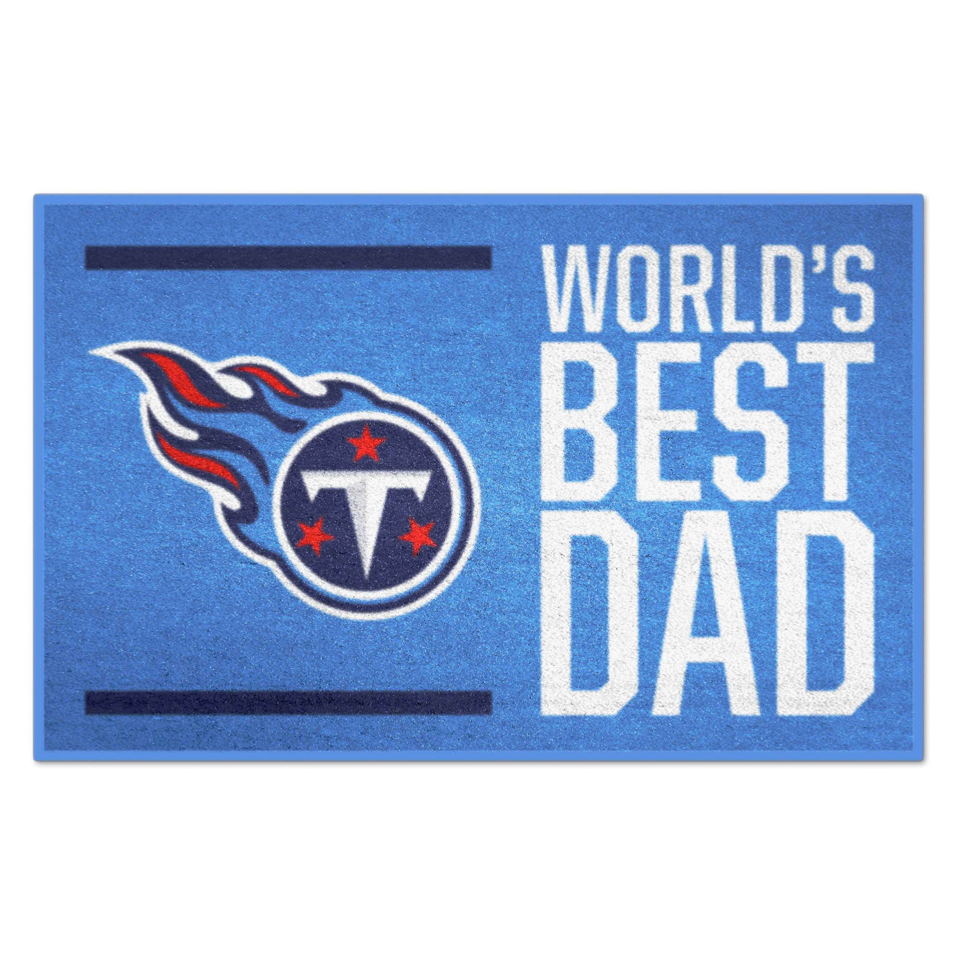 NFL - Tennessee Titans Starter Mat - World's Best Dad