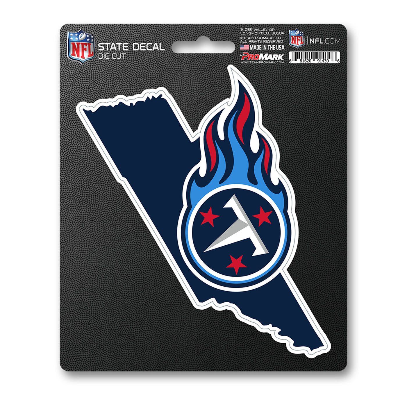 NFL - Tennessee Titans State Shape Decal