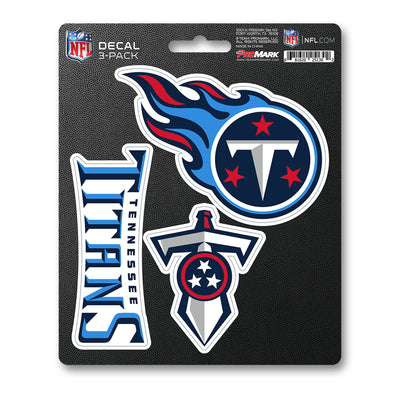 NFL - Tennessee Titans Decal 3-pk