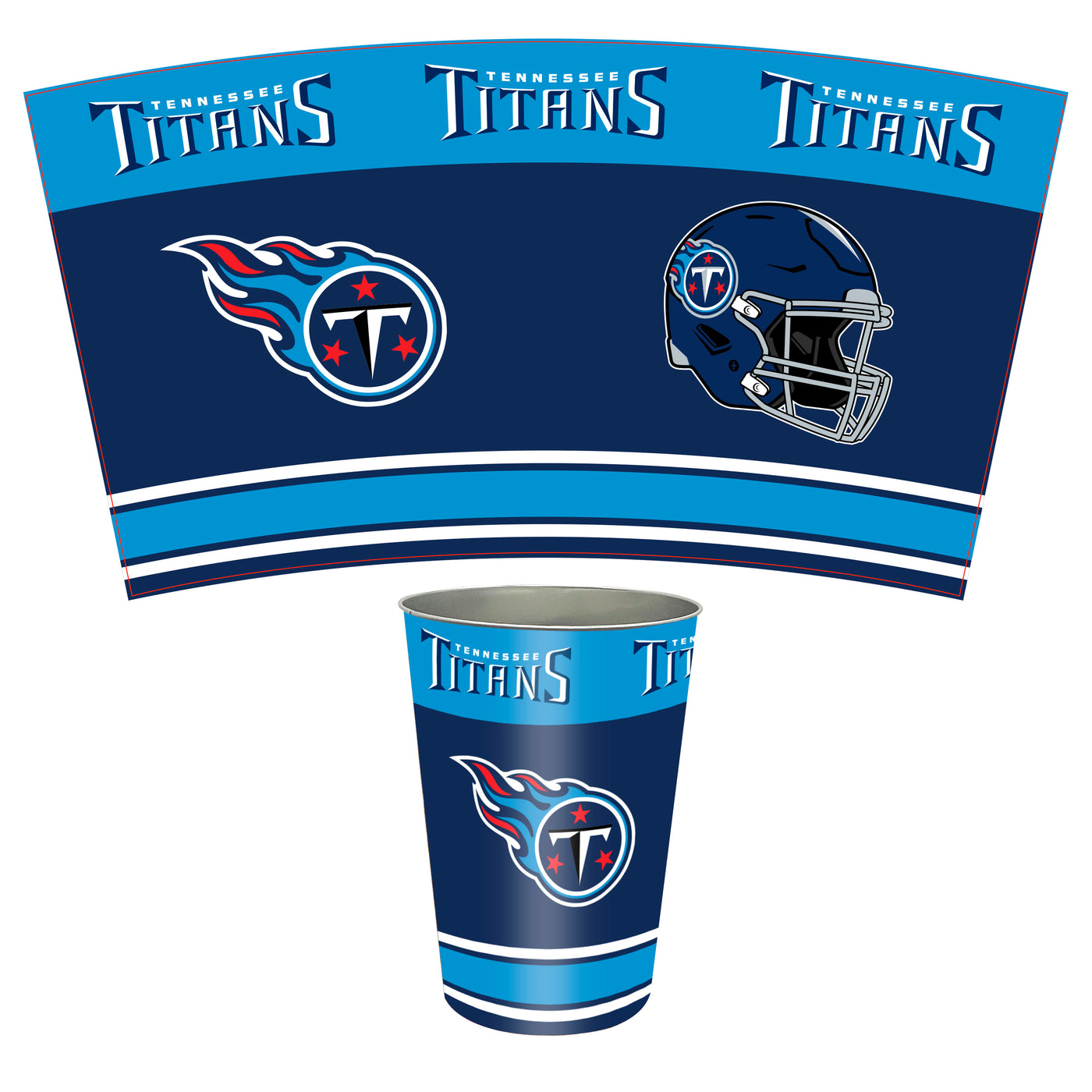 NFL - Tennessee Titans Wastebasket