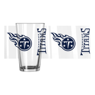 Tennessee Titans 16oz Gameday Pint Glass - Logo Brands