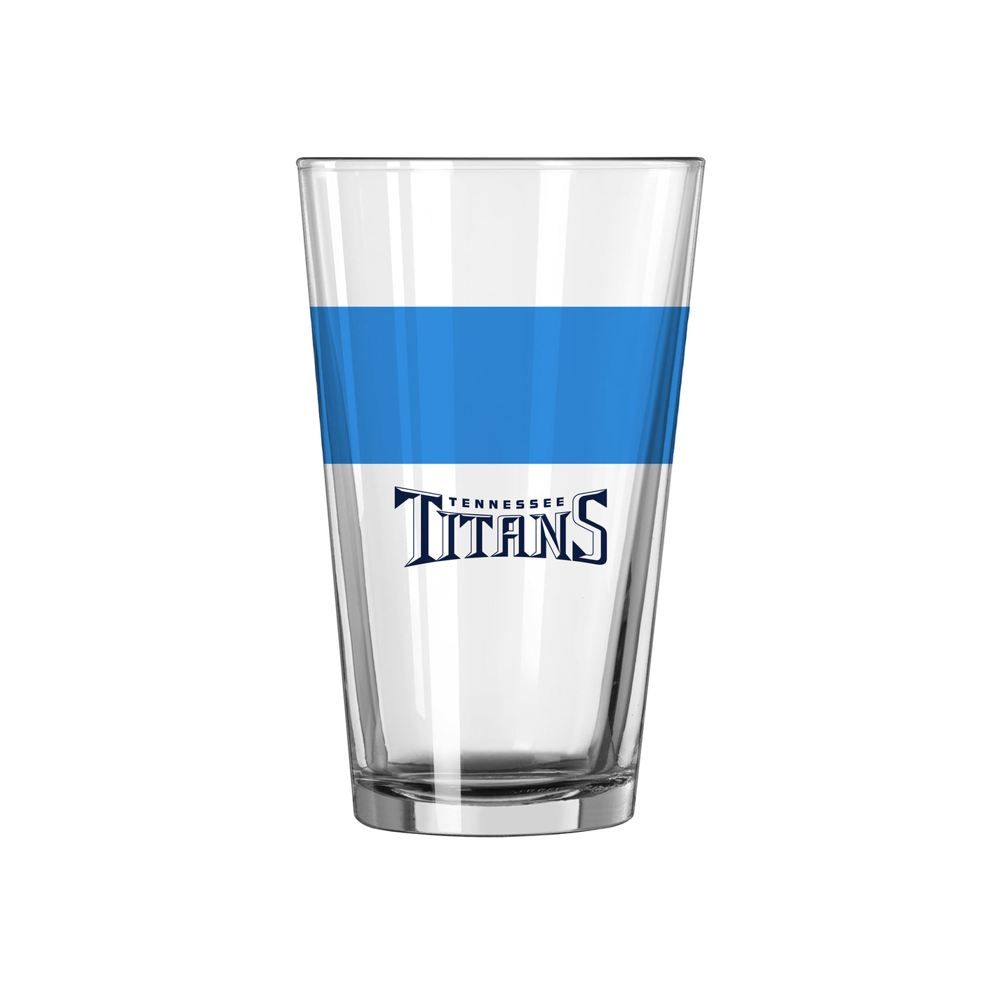 Tennessee Titans 16oz Colorblock Pint Glass - Logo Brands