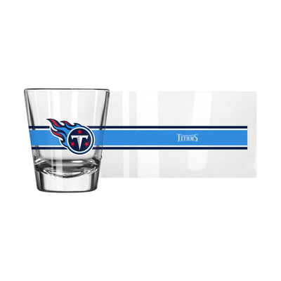 Tennessee Titans 2oz Stripe Shot Glass