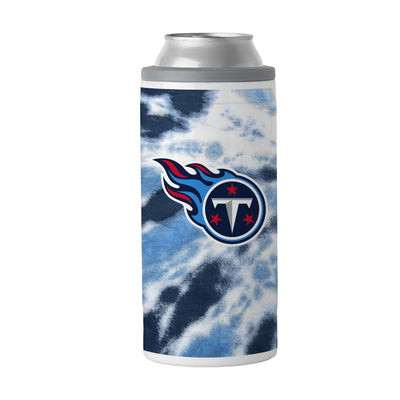 Tennessee Titans 12oz Tie Dye Slim Can Coolie