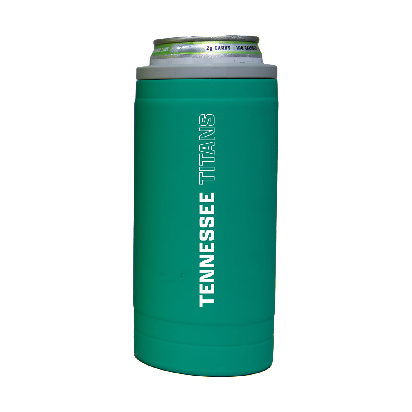 Tennessee Titans 12oz Optic Stacked Soft Touch Slim Coolie