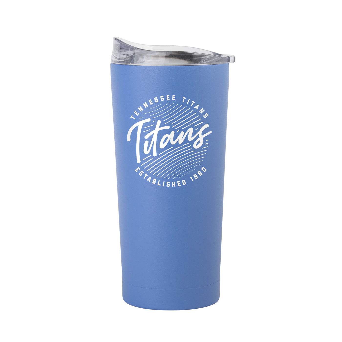 Tennessee Titans 20oz Retro Script Arctic Powder Coat Tumbler