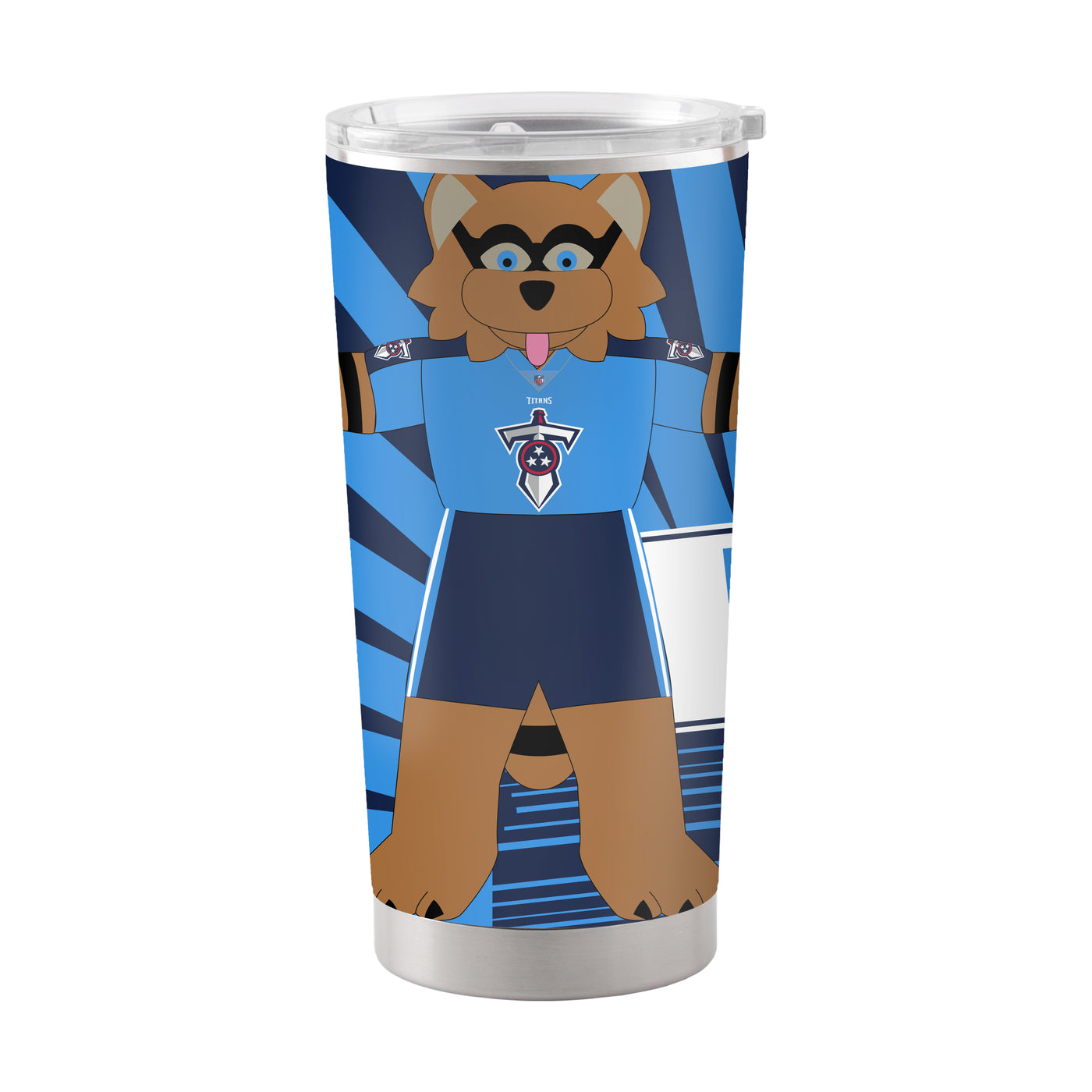 Tennessee Titans 20oz Mascot Stainless Steel Tumbler