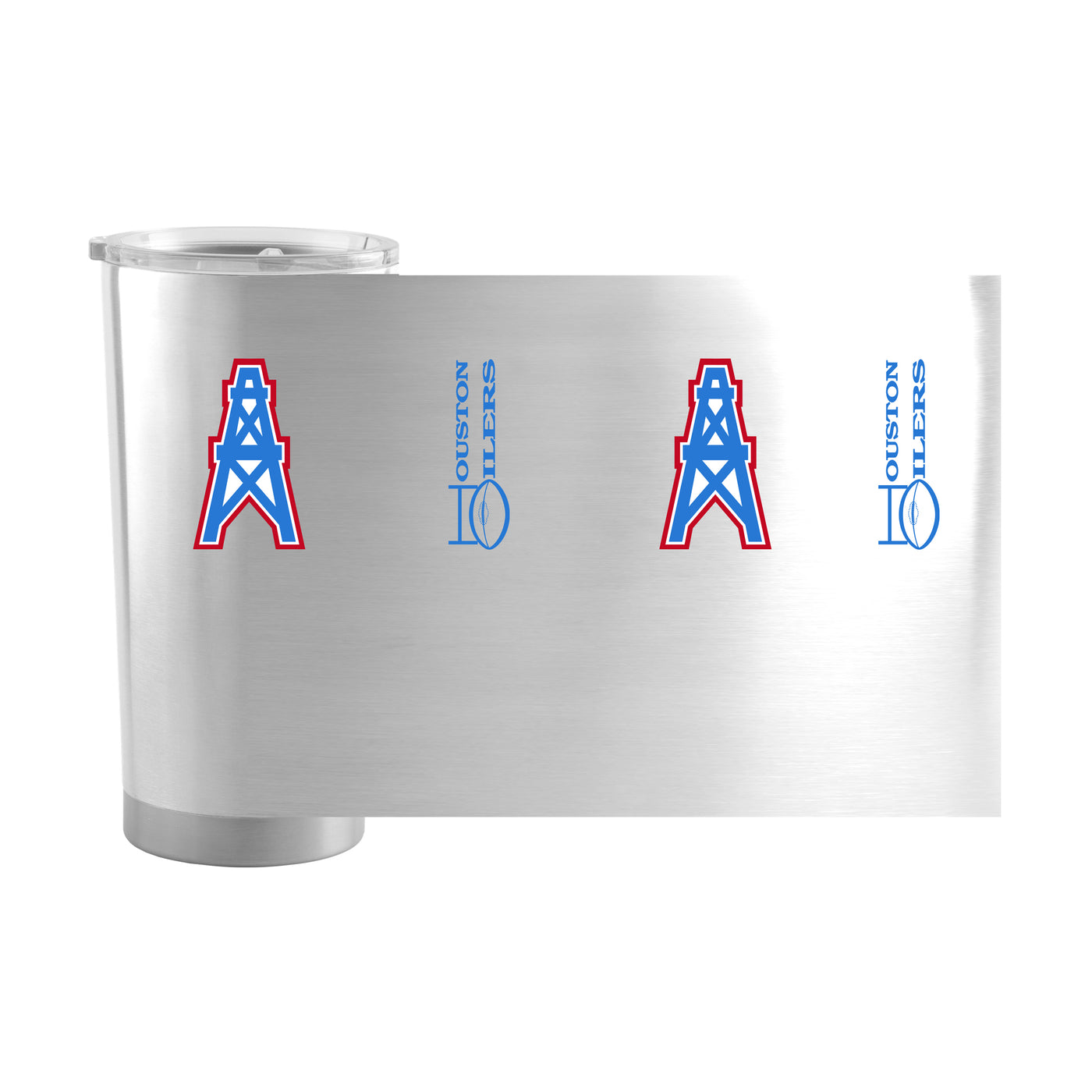 Houston Oilers (Titans Legacy) 20oz Gameday Stainless Tumbler