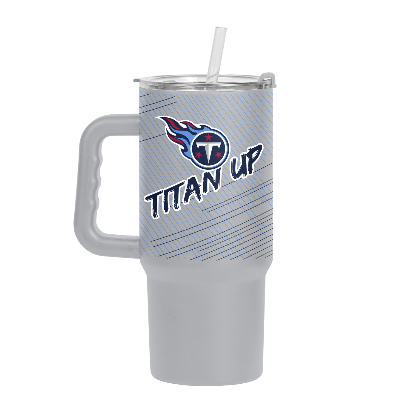 Tennessee Titans Slogan 24oz Powder Coat Tumbler w/Handle