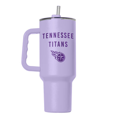 Tennessee Titans 40oz Tonal Lavender Powder Coat Tumbler