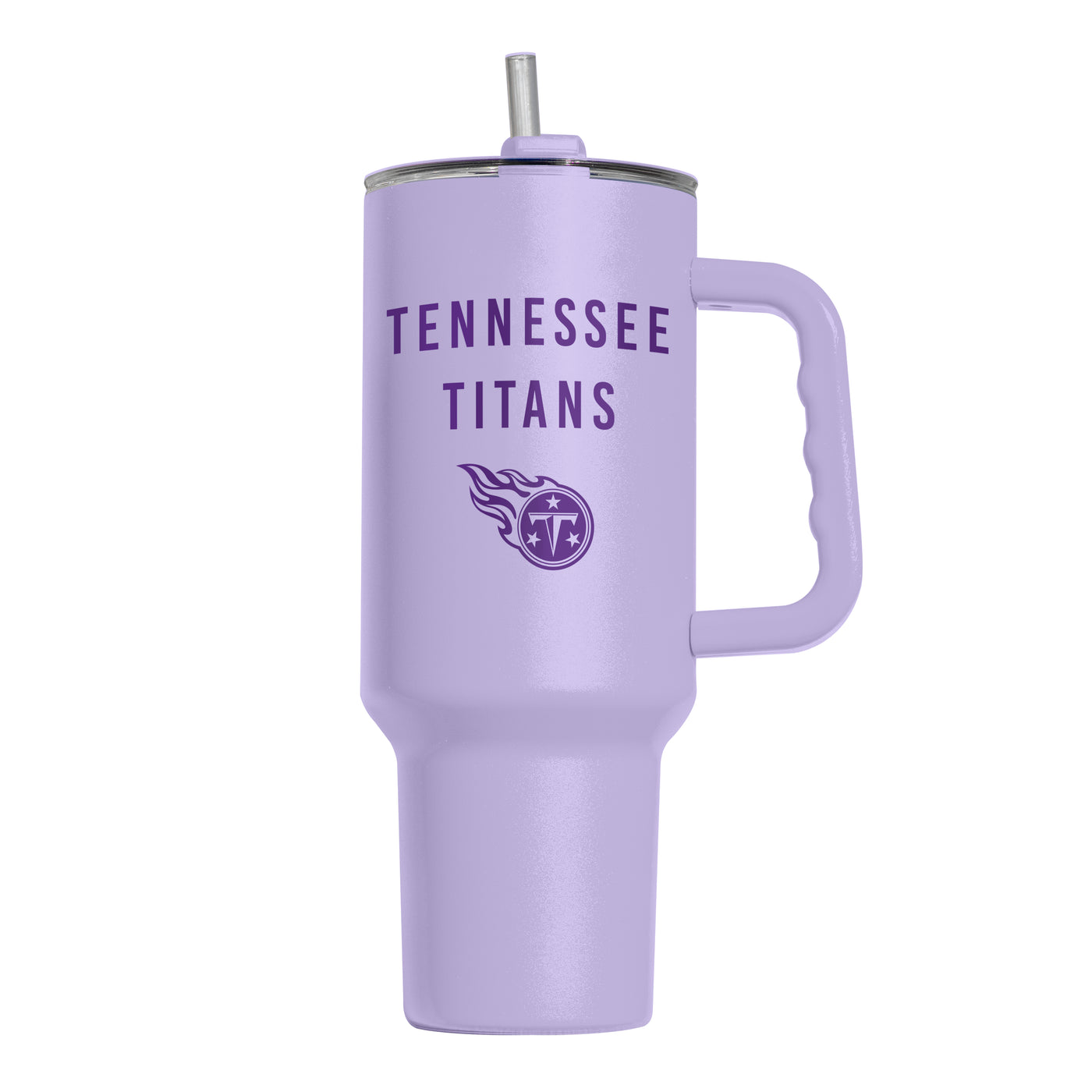 Tennessee Titans 40oz Tonal Lavender Powder Coat Tumbler
