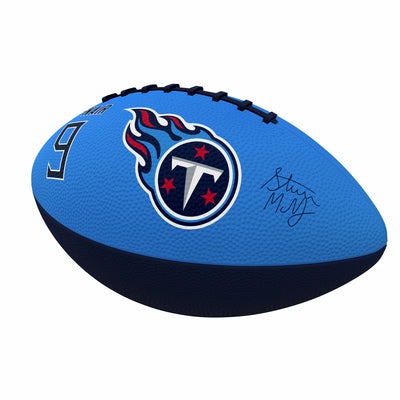 Tennessee Titans Steve McNair Players Junior Size Rubber Football