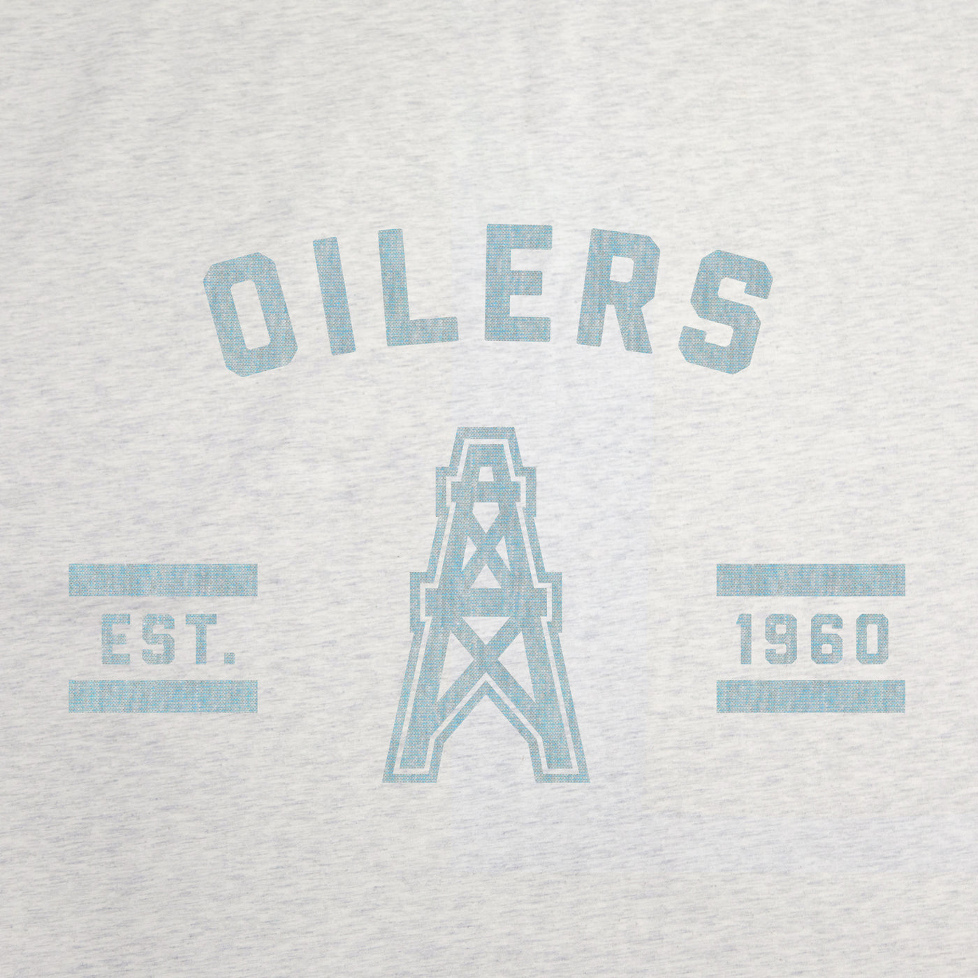 Houston Oilers Sublimated Sweatshirt Blanket
