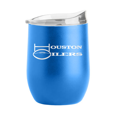 Houston Oilers 16oz Flipside Powder Coat Curved Bev - Logo Brands