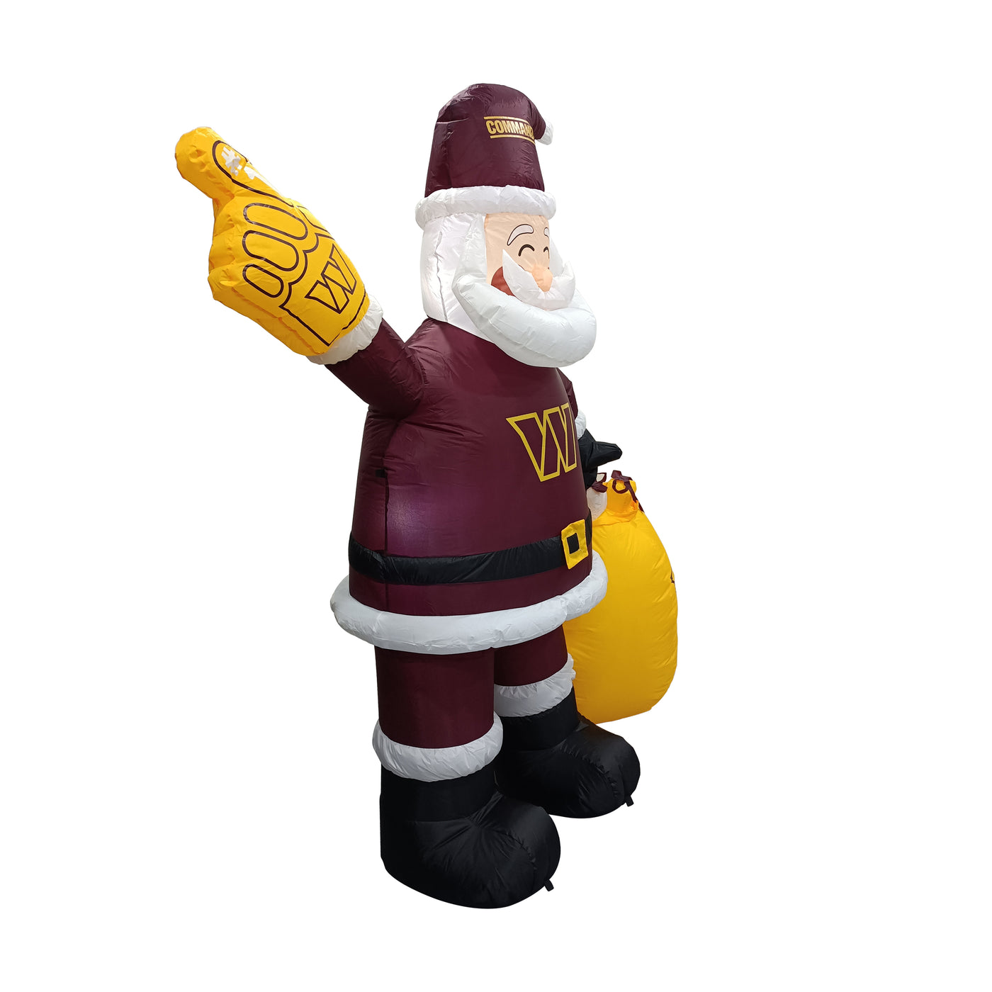 Washington Commanders Inflatable Santa