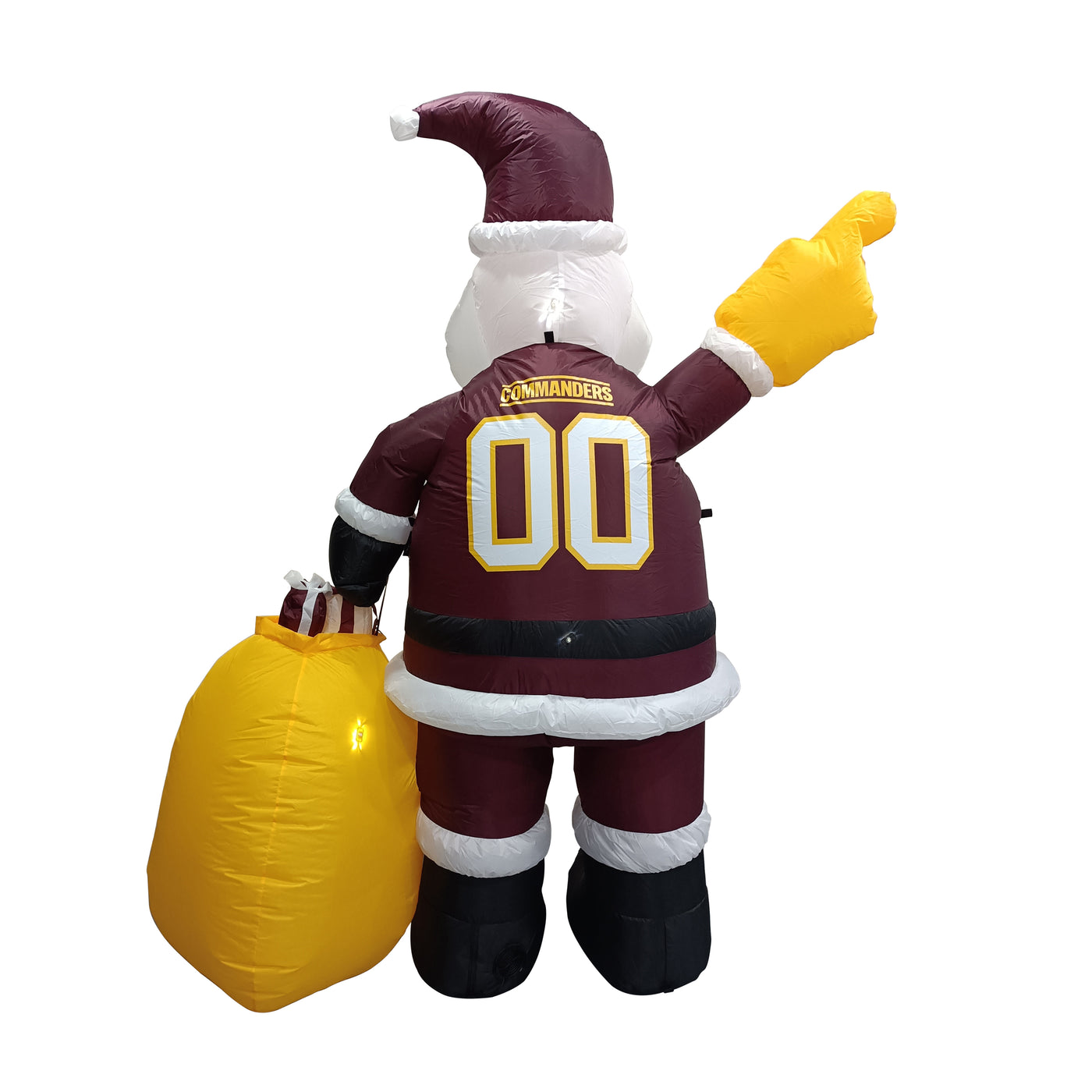 Washington Commanders Inflatable Santa