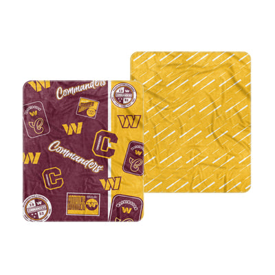 Washington Commanders Dream Weave Throw 50x60