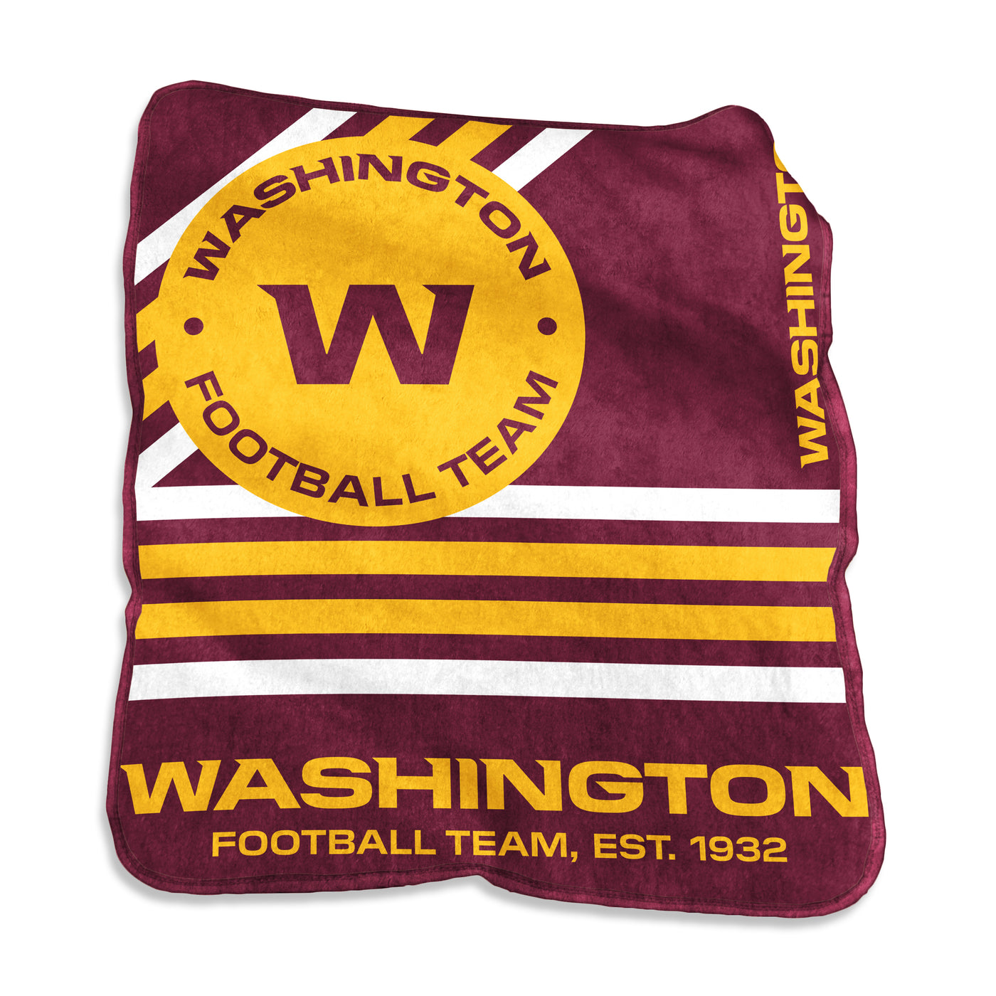 Washington Commanders Raschel Throw - Logo Brands