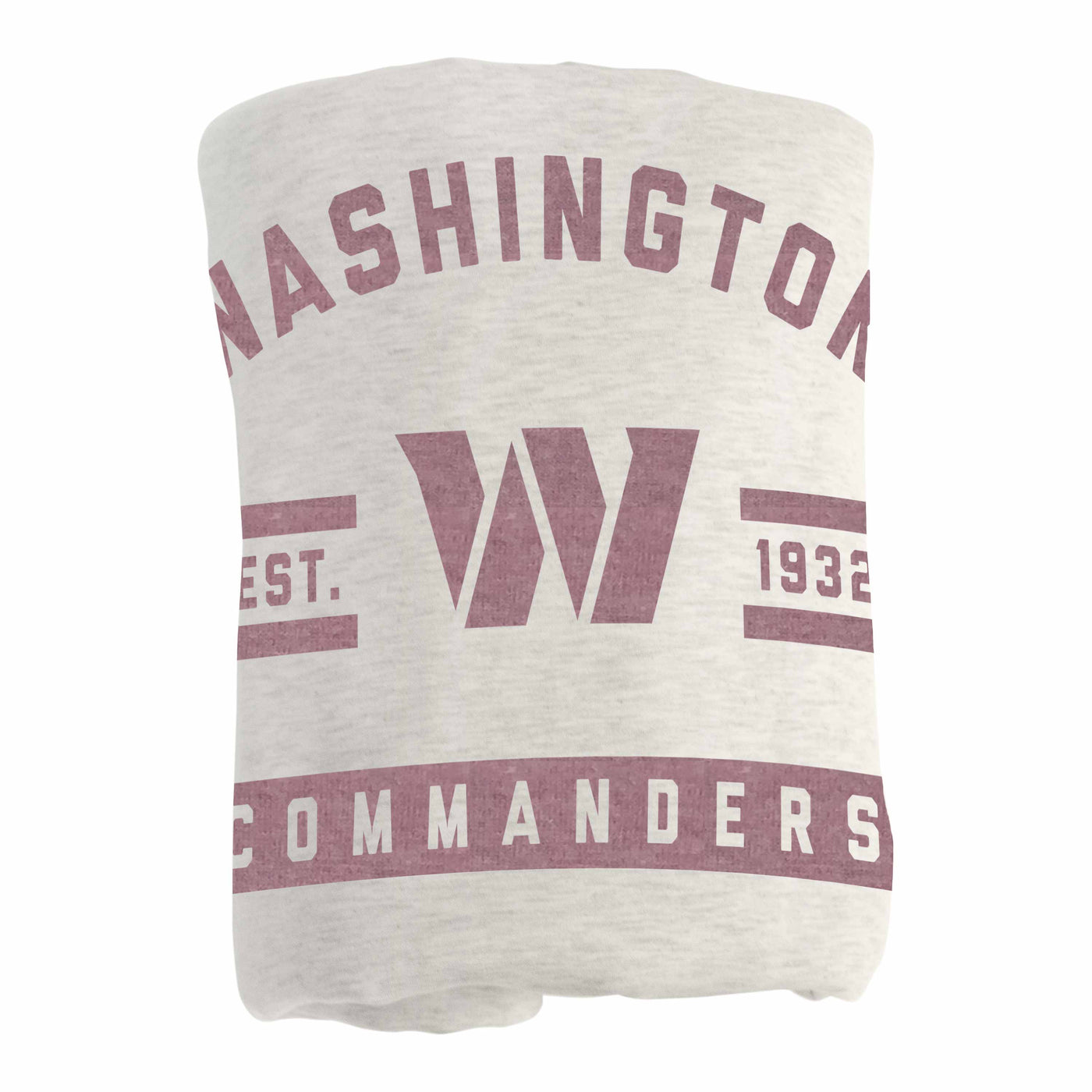 Washington Commanders Oatmeal Sweatshirt Blanket